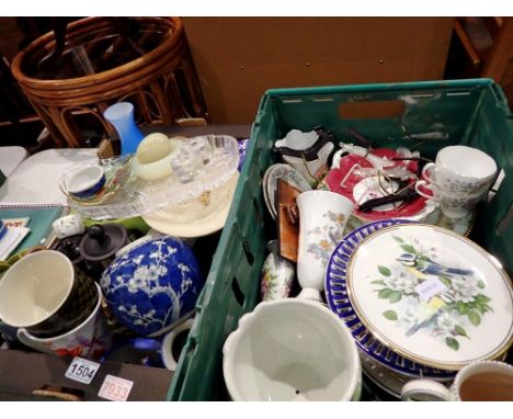 Mixed ceramics including Poole. Not available for in-house P&amp;P 