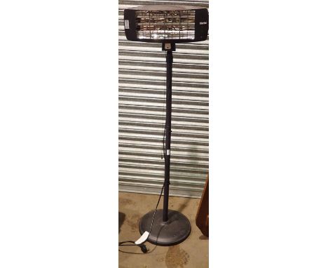Height adjustable heat lamp. Not available for in-house P&amp;P 