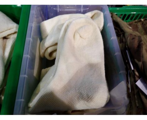 Five pairs of ECW socks. UK P&amp;P Group 1 (£16+VAT for the first lot and £2+VAT for subsequent lots) 