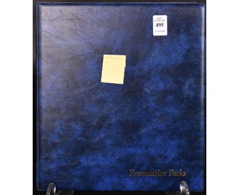 AN ALBUM OF FIRST DAY COVERS "ROYAL MINT PRESENTATION PACK". Jan. 2000 - Nov. 2002.  (53).