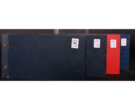 FOUR ALBUMS OF 150 FIRST DAY COVERS.