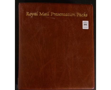 AN ALBUM OF FIRST DAY COVERS "ROYAL MINT PRESENTATION PACK". 1971 - 1982.  (80).