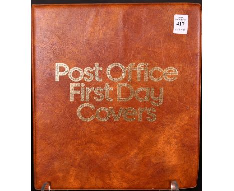 POST OFFICE ALBUM FIRST DAY COVERS (57).