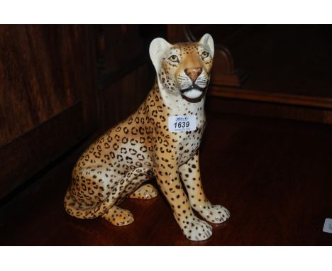 A large model of a Leopard, 11'' tall