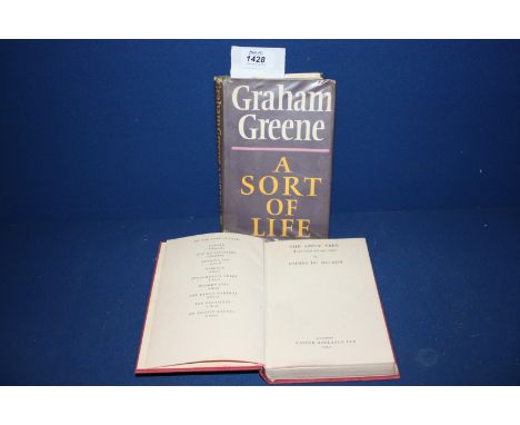 'The Apple Tree':a 1952 hardback book comprising a short novel and some stories by Daphne Du Maurier, no dust cover and some 