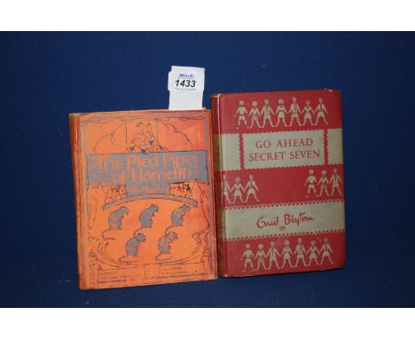 A 1953 first edition of Enid Blyton's 'Go Ahead Secret Seven', illustrated by Bruno Kay and printed by Brockhampton Press tog