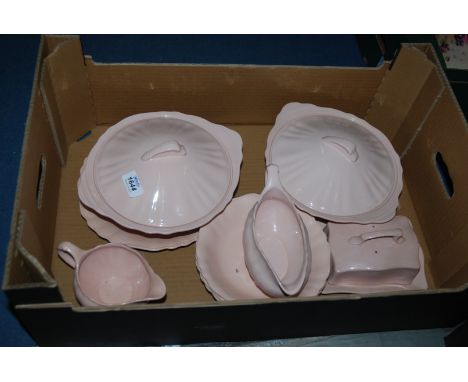 A quantity of J & G Meakin 'Rosa' china including vegetable dishes, etc.