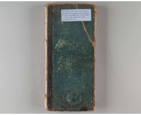 A scrap album containing war cup final programmes comprising Charlton v. Arsenal, 1st may 1943, Charlton v. Chelsea, 15th Apr