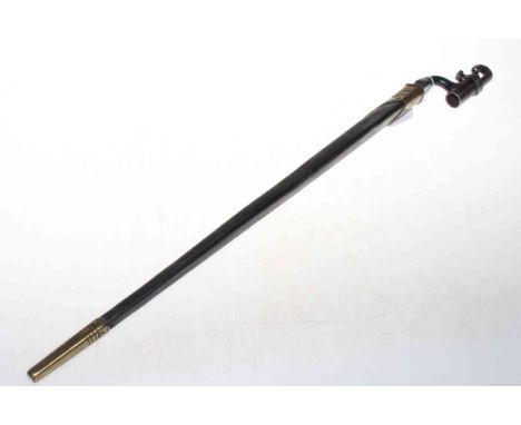 Oriental bayonet and scabbard.