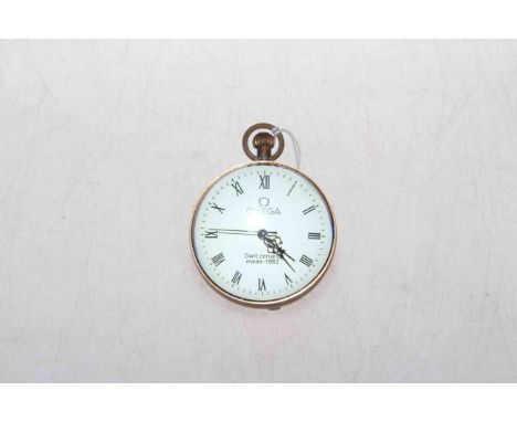 Spherical glass desk clock.