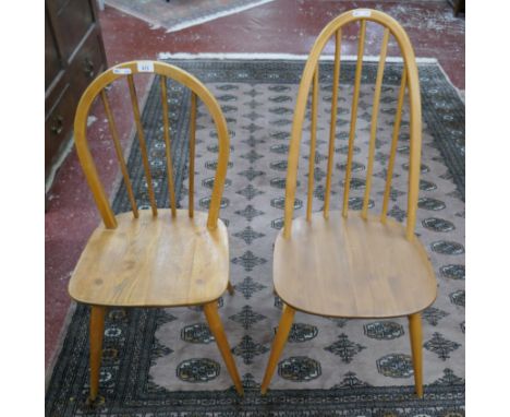 2 Blonde Ercol chairs 