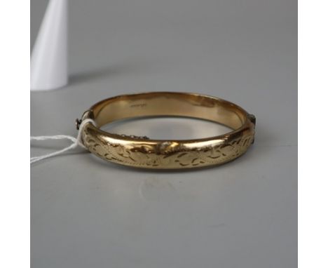 9ct rolled gold bangle 
