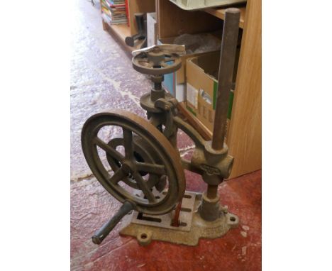 Antique pillar drill 