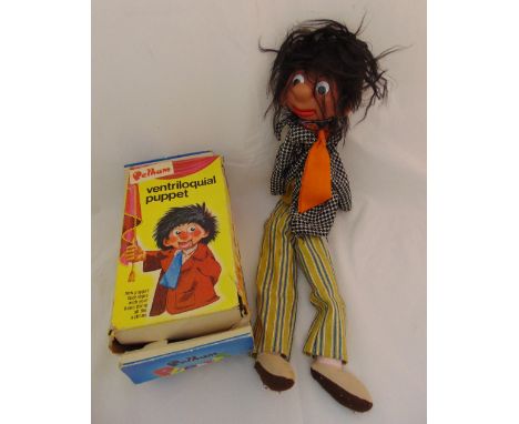Pelham Ventriloquial puppet V4 Boy in original packaging, playworn