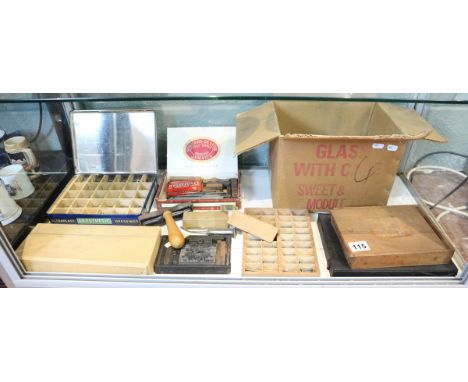 Vintage printing collectables 