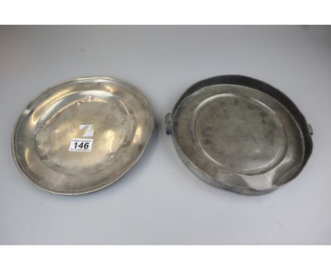 Interesting pewter item with hallmarks 