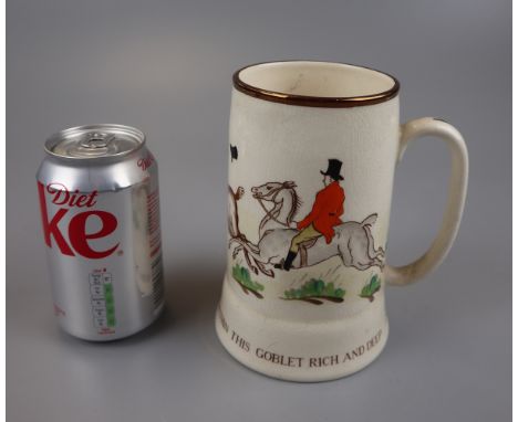 Musical ceramic tankard 