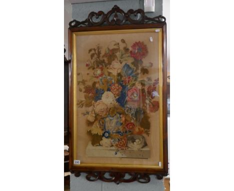 Tapestry in fine rosewood frame- Approx IS: 51cm x 78cm