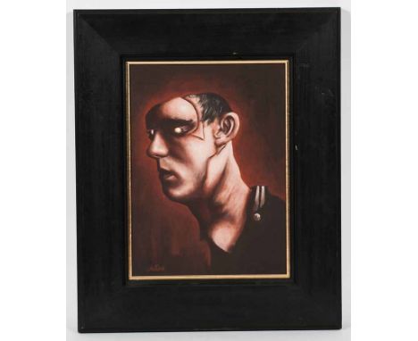 * JAMES DICK, 
PORTRAIT OF A MAN
oil on canvas, signed 
37cm x 27.5cm 
Framed