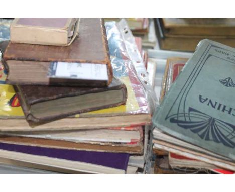 SELECTION OF VINTAGE BOOKS
including 'The Adevnture of Peregine Pickle' dated 1787, 'The Universal History & State of All Nat