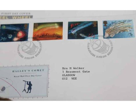 LARGE COLLECTION OF BRITISH FIRST DAY COVERS
circa 1970 to 2005, over 200 examples