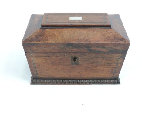 Rosewood Tea Caddy 