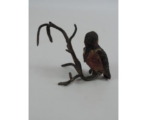 Cold Painted Bronze - Bird 