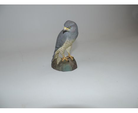 Bone China Spode Montagu's Harrier - 8" Tall 