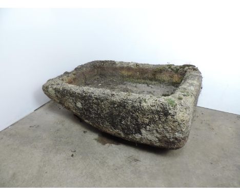 Dartmoor Granite Trough - 32x 23x 12" High 
