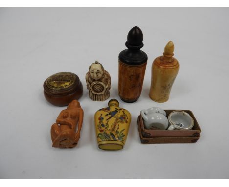 Oriental Snuff Bottles, Netsuke and Dolls House Miniatures etc 