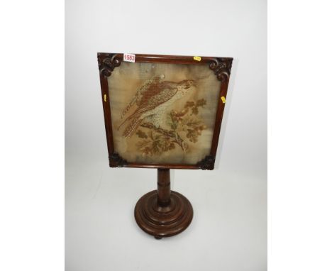 Victorian Tilt Top Table with Tapestry Top 