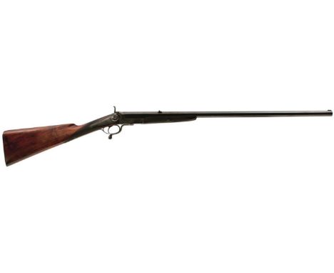 A .360 OBSOLETE CALIBRE HAMMER ROOK RIFLE BY REILLY &amp; CO, 27.75inch sighted blued barrel fitted with rear leaf sights and