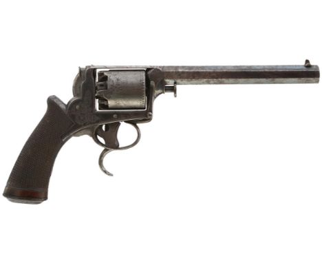 A 54-BORE FIVE-SHOT PERCUSSION ADAM'S PATENT FIRST MODEL DOUBLE TRIGGER TRANTER REVOLVER BY DICKSON &amp; SONS OF EDINBURGH, 