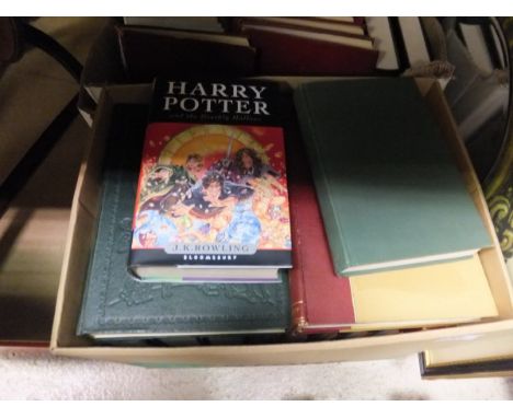 J K ROWLING "Harry Potter and The Deathly Hallows", first edition, together with various other books and reference books and 