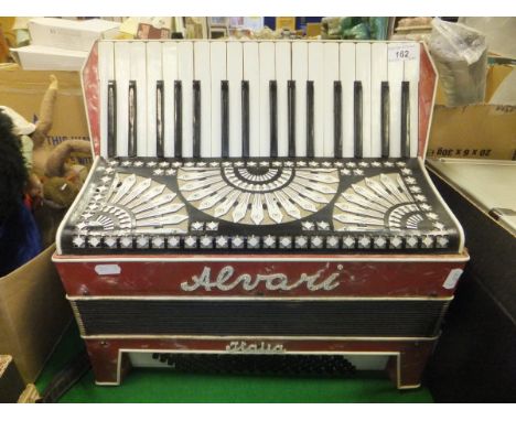 An Alvari piano accordion