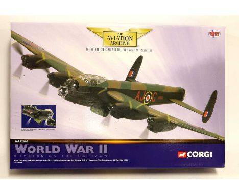 Corgi Aviation Archive AA32608 1:72 Scale Avro Lancaster MkIII Wing Commander Guy Gibson 617 Squadron The Dambusters (E box E