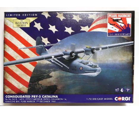 Corgi Aviation Archive 1:72 Scale AA36110 Consolidated PBY-5 Catalina (E box E)