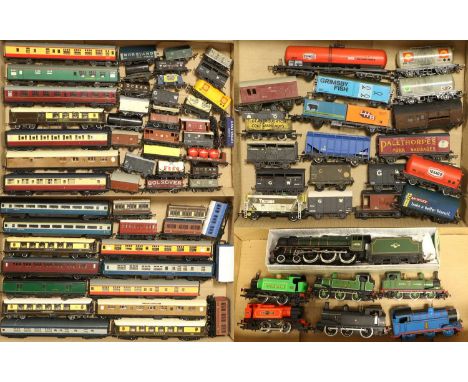 Hornby/Triang OO Gauge A Collection Of Locomotives And Rolling Stock including Flying Scotsman, Inter-City 125, Meld D9003, I