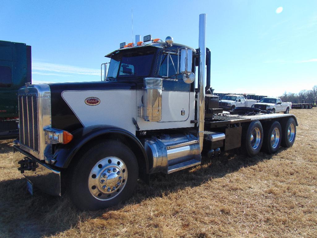 1998 Peterbilt 378 Tri Axle Winch Tractor, s/n 1xpfpbex2wn444045 new ...