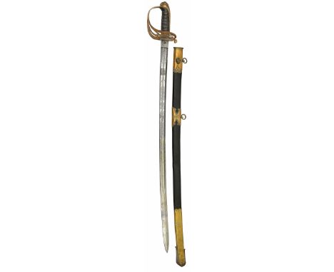 British Army 1847 Infantry Pattern Victorian Officer’s sword.A good example retailed through Landon &amp; Morland of London. 