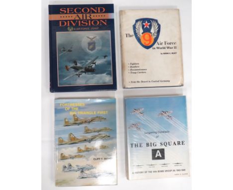 Small Selection of USAAF Related Booksconsisting Second Air Division 8th Air Force USAAF ... Fortresses Of The BPG Triangle F