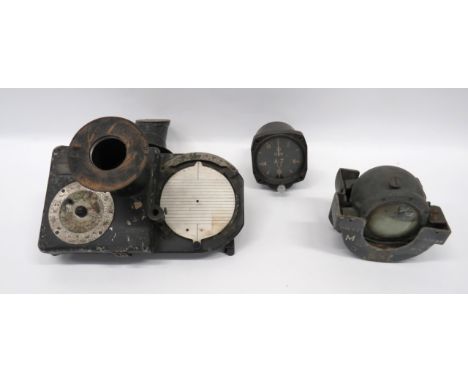 Small Selection of RAF Instrumentsconsisting Recorder Drift MKII* Ref 6B/258 ... WW2 Altimeter MKXVIIIA Ref 6A/1538 dated “44