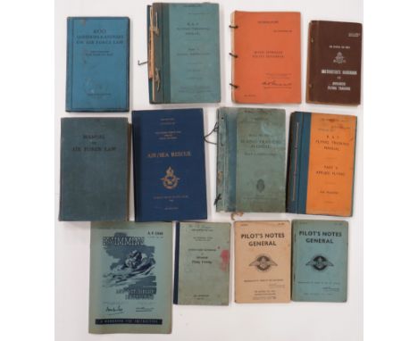 WW2 Period RAF Good Selection of Pilot Air Publicationsincluding AP2095 Pilot Notes General ... AP1732B Instructions Handbook