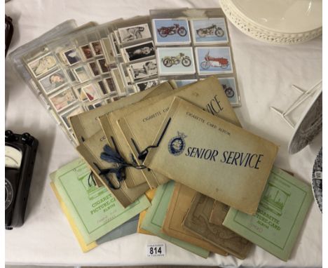A quantity of albums of early &amp; vintage cigarette cards