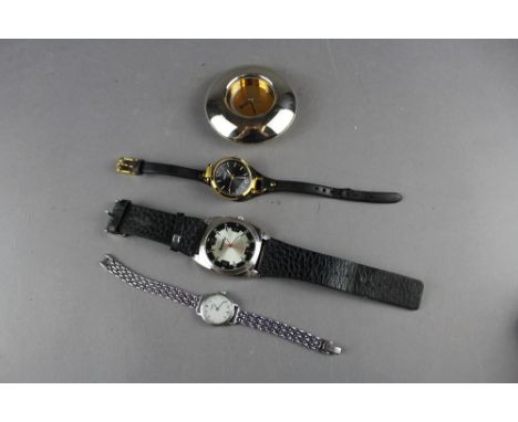 Ladies Tissot watch, Fossil watch, travel clock etc