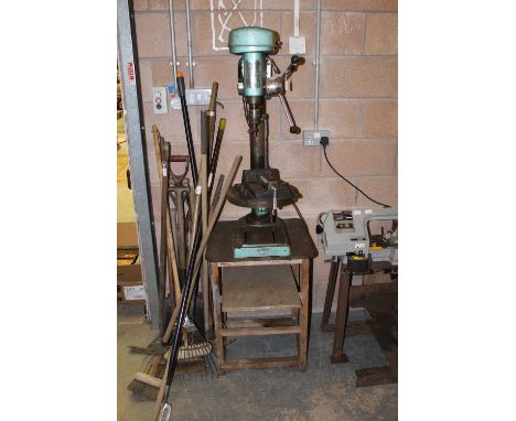 Rally 240v pillar drill on stand