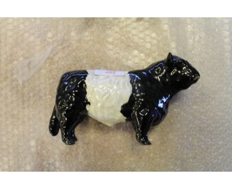 Beswick pottery belted Galloway bull