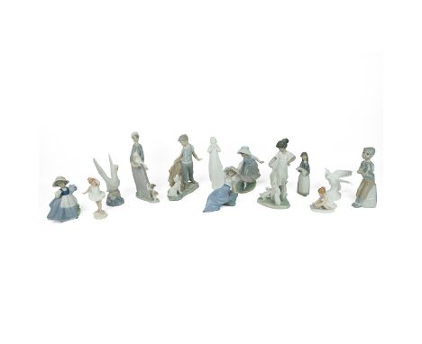 Royal Doulton figurines HN 3434 'Ballet Shoes', HN 3395 'Little Ballerina', HN 3550 'Always and Forever' and HN 3129 'Thankfu