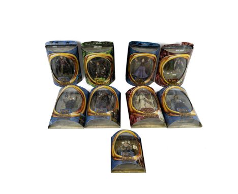 Lord of the Rings action figures by Toy Biz, c2001-3. Includes figures from The Fellowship of the Ring, The Two Towers &amp; 