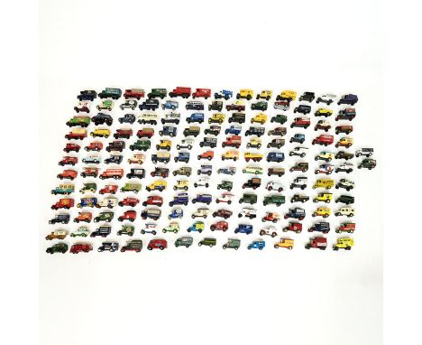 Large quantity vintage die-cast model delivery trucks. Mostly Lledo 'Days Gone' but also Corgi and Oxford Die-cast. (160)